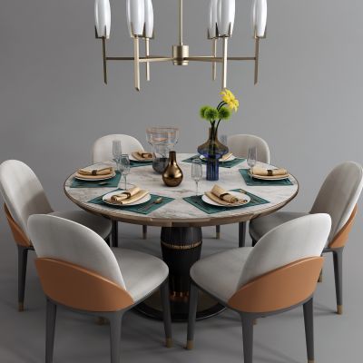 现代转角沙发茶几组合