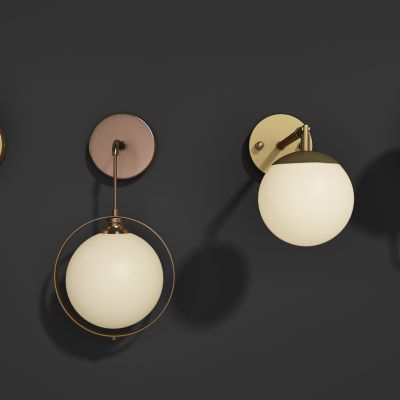 北欧金属壁灯