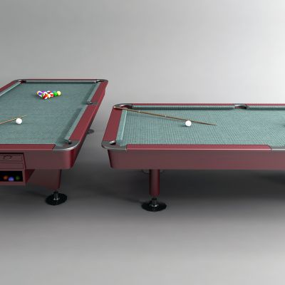 现代台球桌