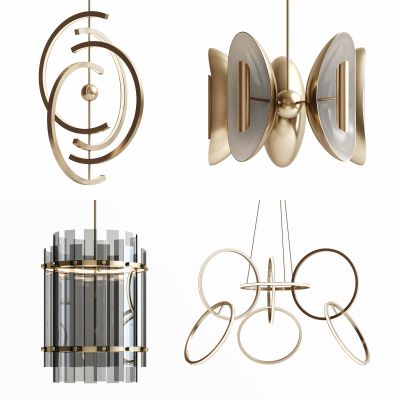 现代吊灯组合