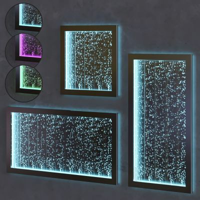 现代水帘 水幕 幕墙