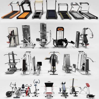 现代健身房器械  健身  器材  器械  体育