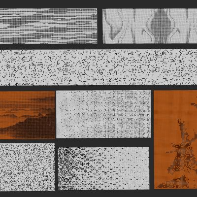 穿孔板 铝板 景观围墙 冲孔板 隔断屏风 门头 建筑表皮 锈板