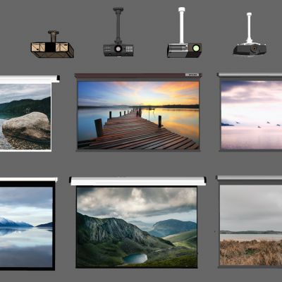 投影仪 投影布 投影机