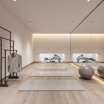 新中式瑜伽室