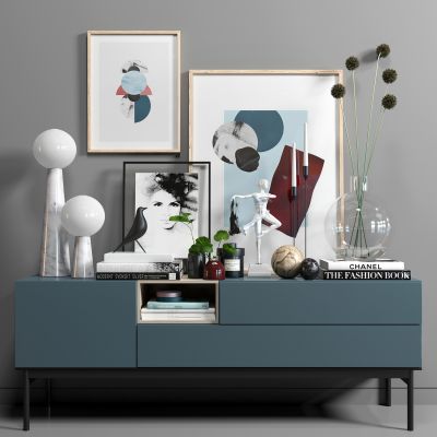 边柜装饰画雕塑装饰品