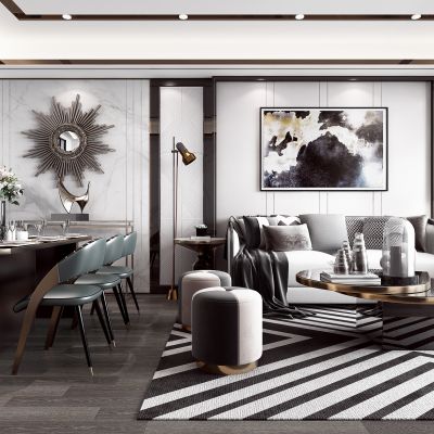 现代轻奢客餐厅