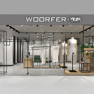 商场现代服装店