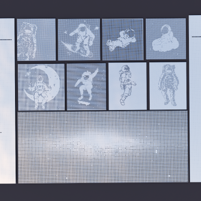 穿孔板 铝板 景观围墙 冲孔板 隔断屏风 门头 建筑表皮 锈板