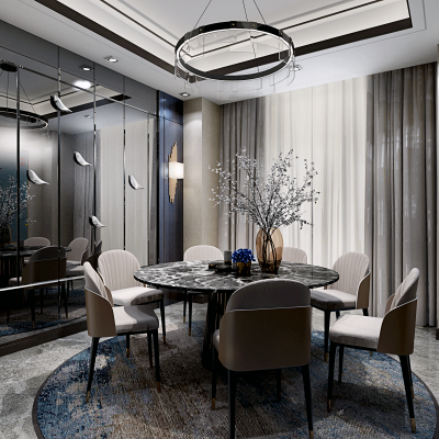新中式现代餐厅