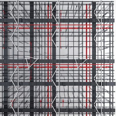 工业风通风管线槽，管道