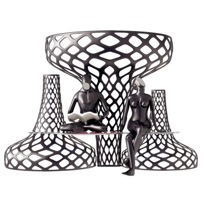 现代艺术镂空造型人物雕塑摆件