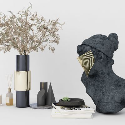 现代雕塑 人物雕塑 装饰品  摆件