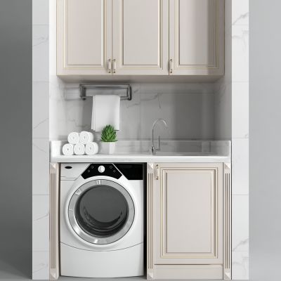 现代阳台洗衣机