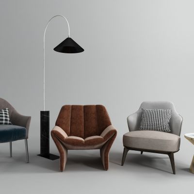 现代休闲椅组合