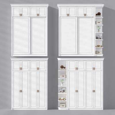 简欧衣柜欧式移门衣柜欧式对开门衣柜简欧趟门衣柜