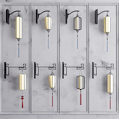 新中式灯笼壁灯