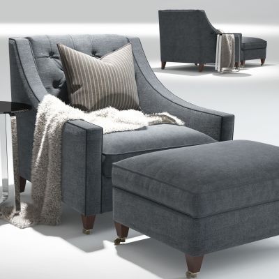 简欧单人沙发 简欧休闲沙发