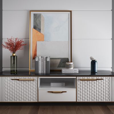 现代轻奢电视柜