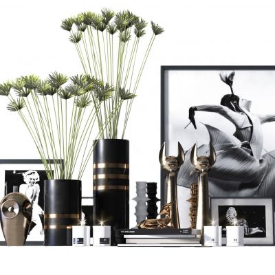 现代饰品摆件组合