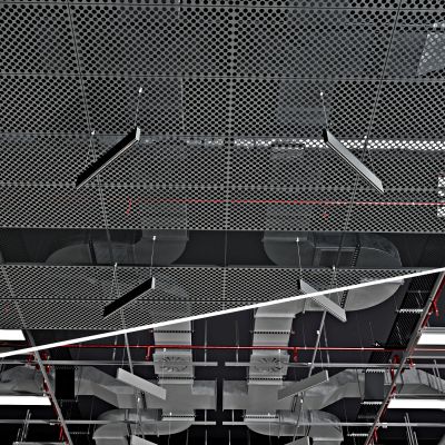 工业风空调通风管道