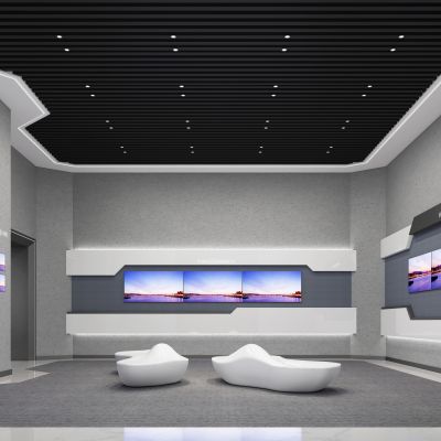 现代科技展厅 电视机展厅
