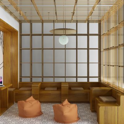 现代阅读休闲区