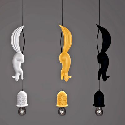 北欧小松鼠艺术吊灯