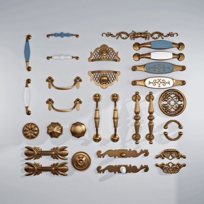 欧式柜门把手门拉手