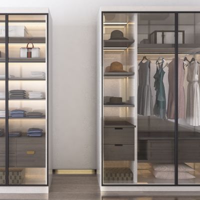 现代衣柜组合