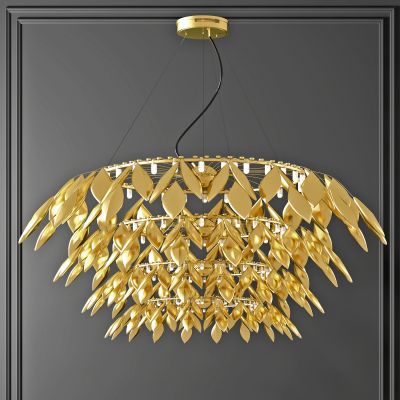 现代轻奢多层吊灯