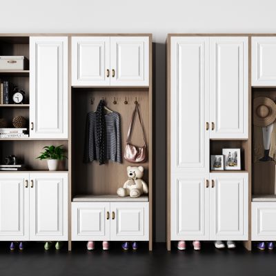 现代多功能鞋柜 衣服 娃娃 包 植物 相机 书 闹钟 柜门拉手 鞋子