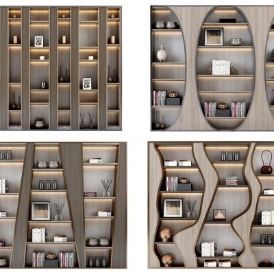 中式酒柜酒架书柜