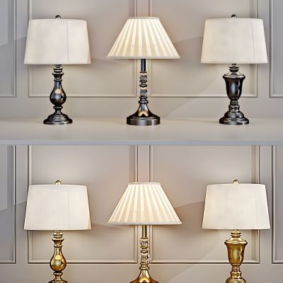 美式轻奢台灯