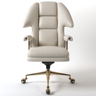 现代皮革办公老板椅