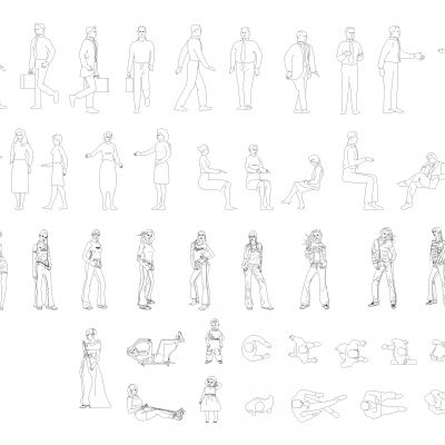 人物类及柱子模块