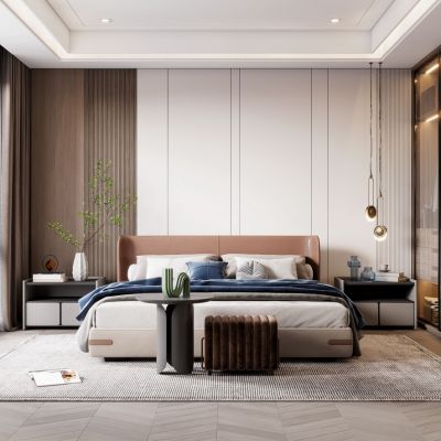 现代卧室