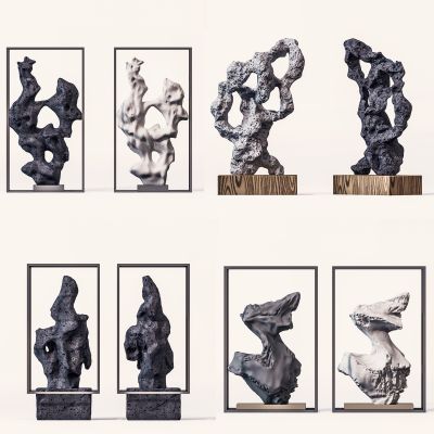 现代雕塑摆设