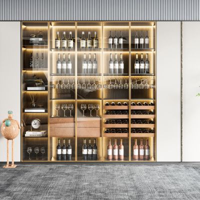 现代酒柜
