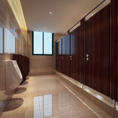 现代办公室 卫生间