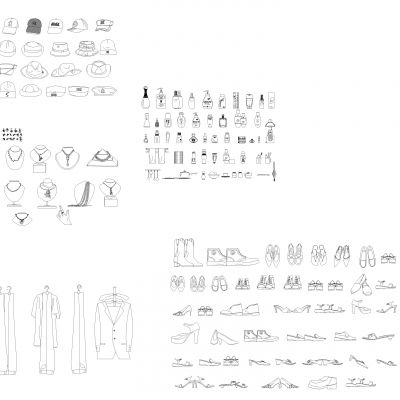 商业常用装饰品图库