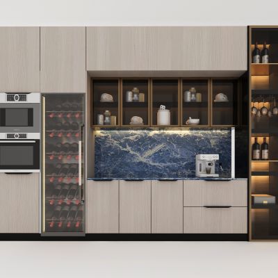 现代橱柜 酒柜 餐柜