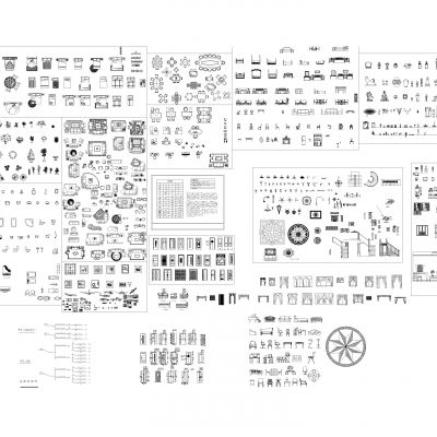 室内设计全CAD图库