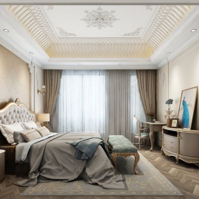 欧式古典主人房