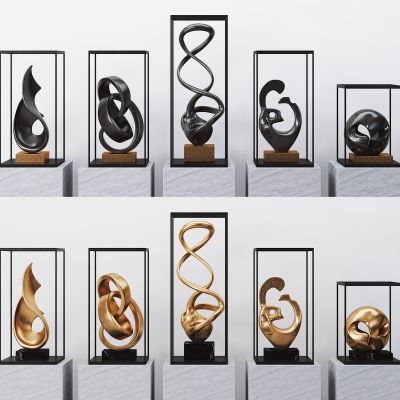 现代金属雕塑