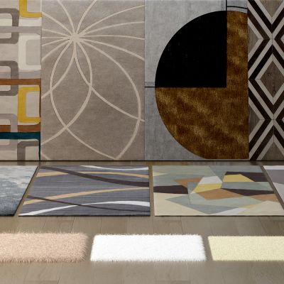 现代地毯绒毛地毯