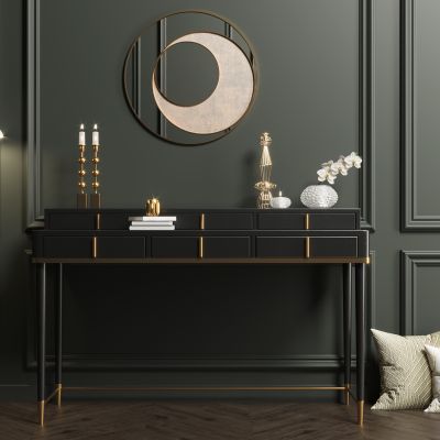 现代轻奢梳妆台