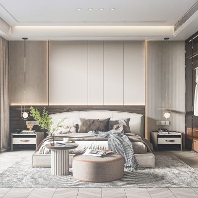 现代卧室