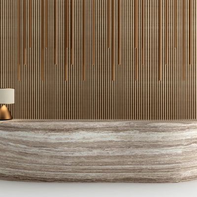 现代异型服务台 前台