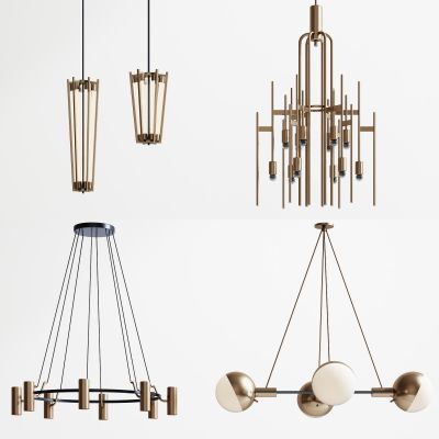 现代吊灯组合